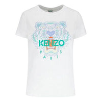KENZO Tiger Head Pattern Round-Neck White FA52TS7214YB-01