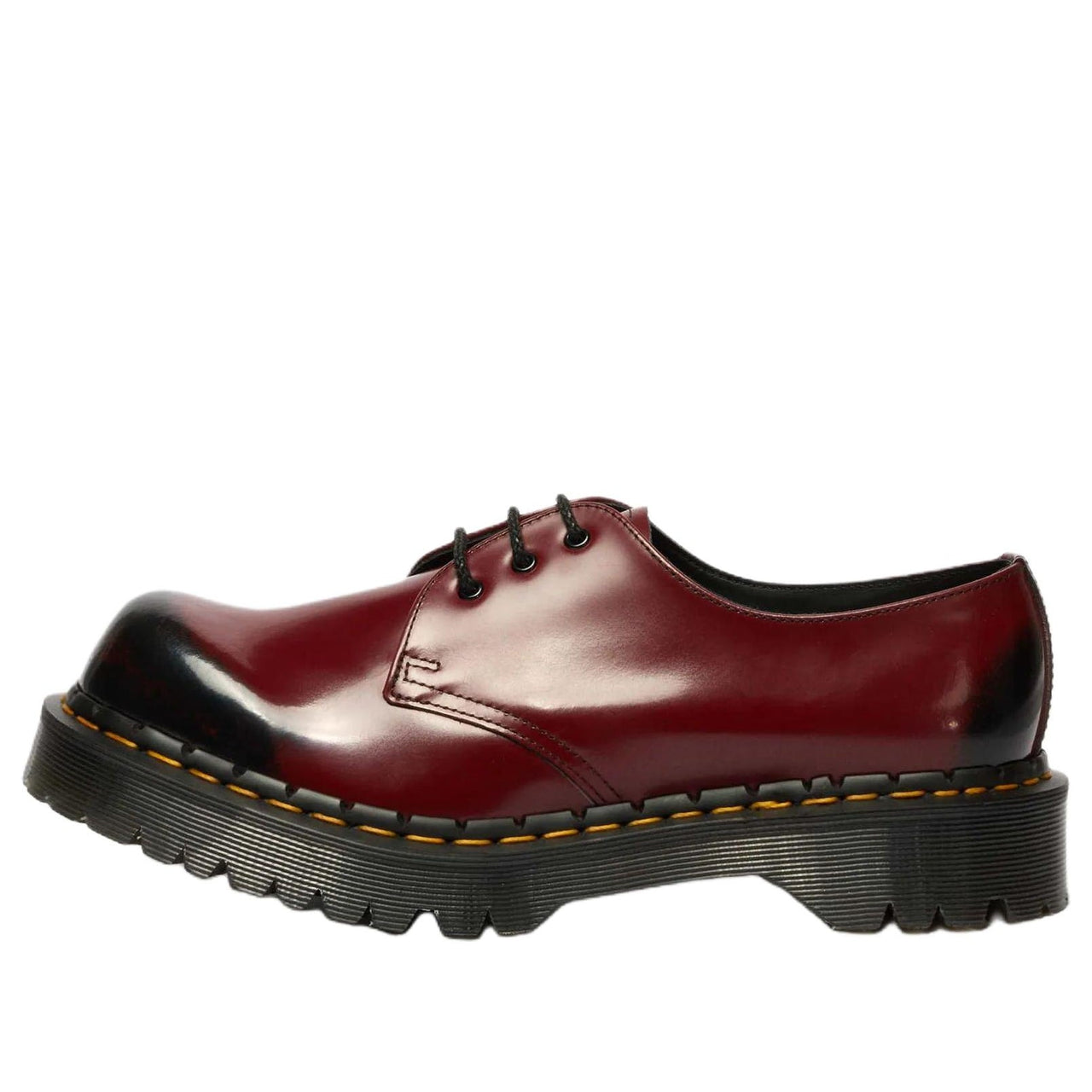 Dr. Martens 1461 Bex Rub Off Leather Shoes 'Cherry Red Black' 42890600