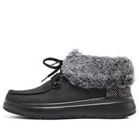 (WMNS) Skechers BOBS Skipper Wave 'Black' 114270-BBK
