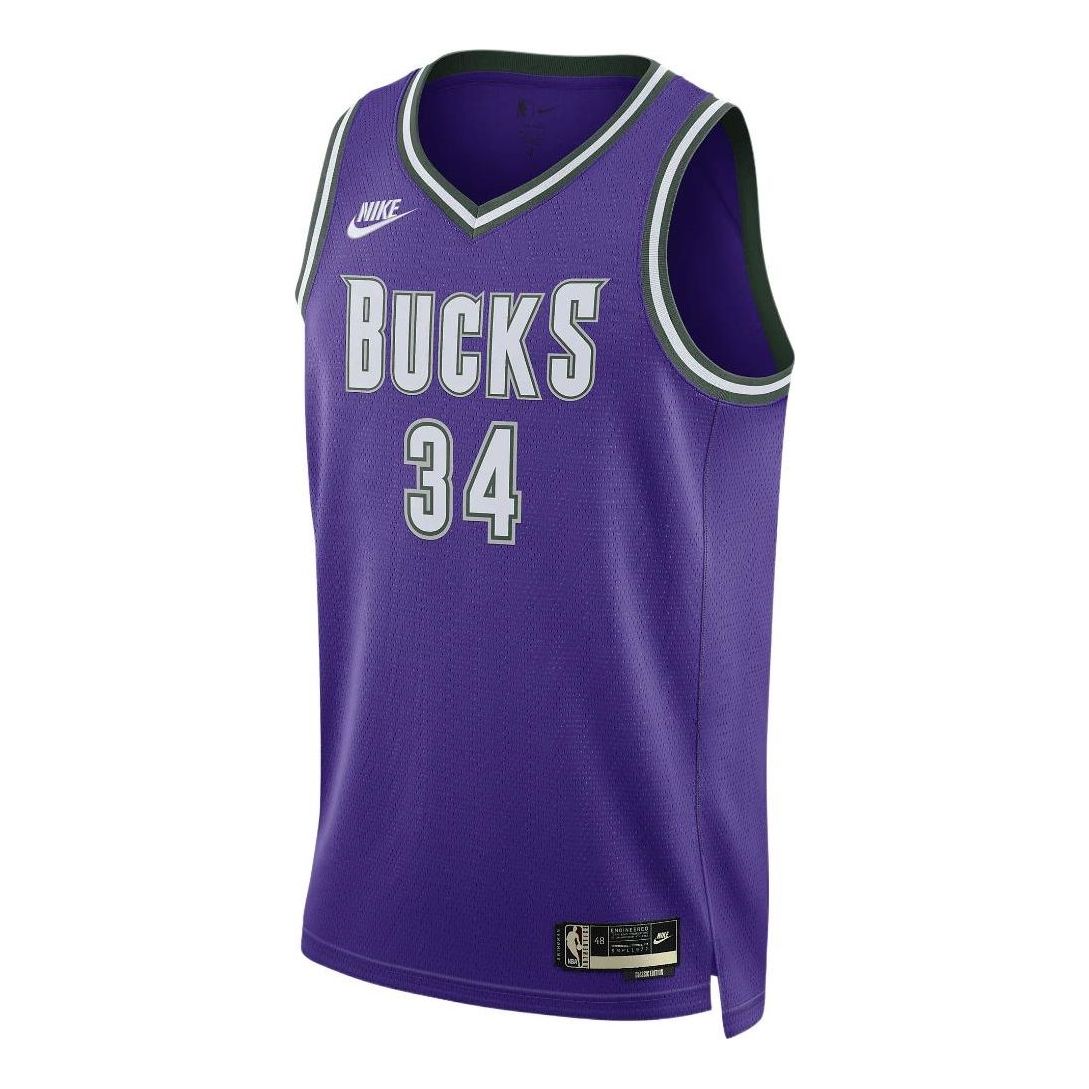 Nike Dri-FIT NBA Milwaukee Bucks Hardwood Classic 22/23 Swingman Basketball Jersey 'Giannis Antetokounmpo' DO9450-504