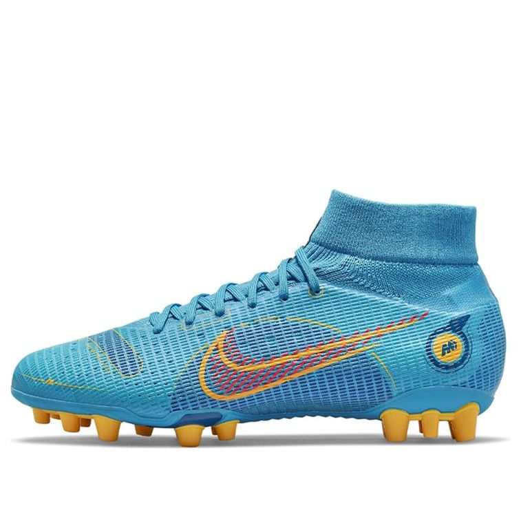 Nike Mercurial Superfly 8 Pro AG 'Blue Yellow' DJ2844-484