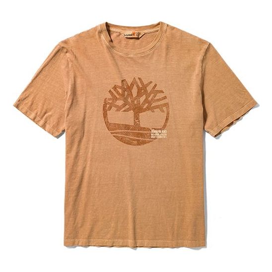 Timberland Tree Logo T-Shirt 'Tan' A42RF-P47
