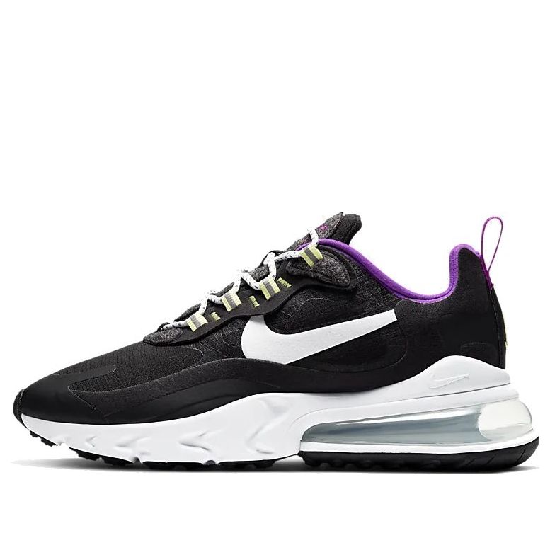 (WMNS) Nike Air Max 270 React SE 'Black White Vivid Purple' CV7956-011