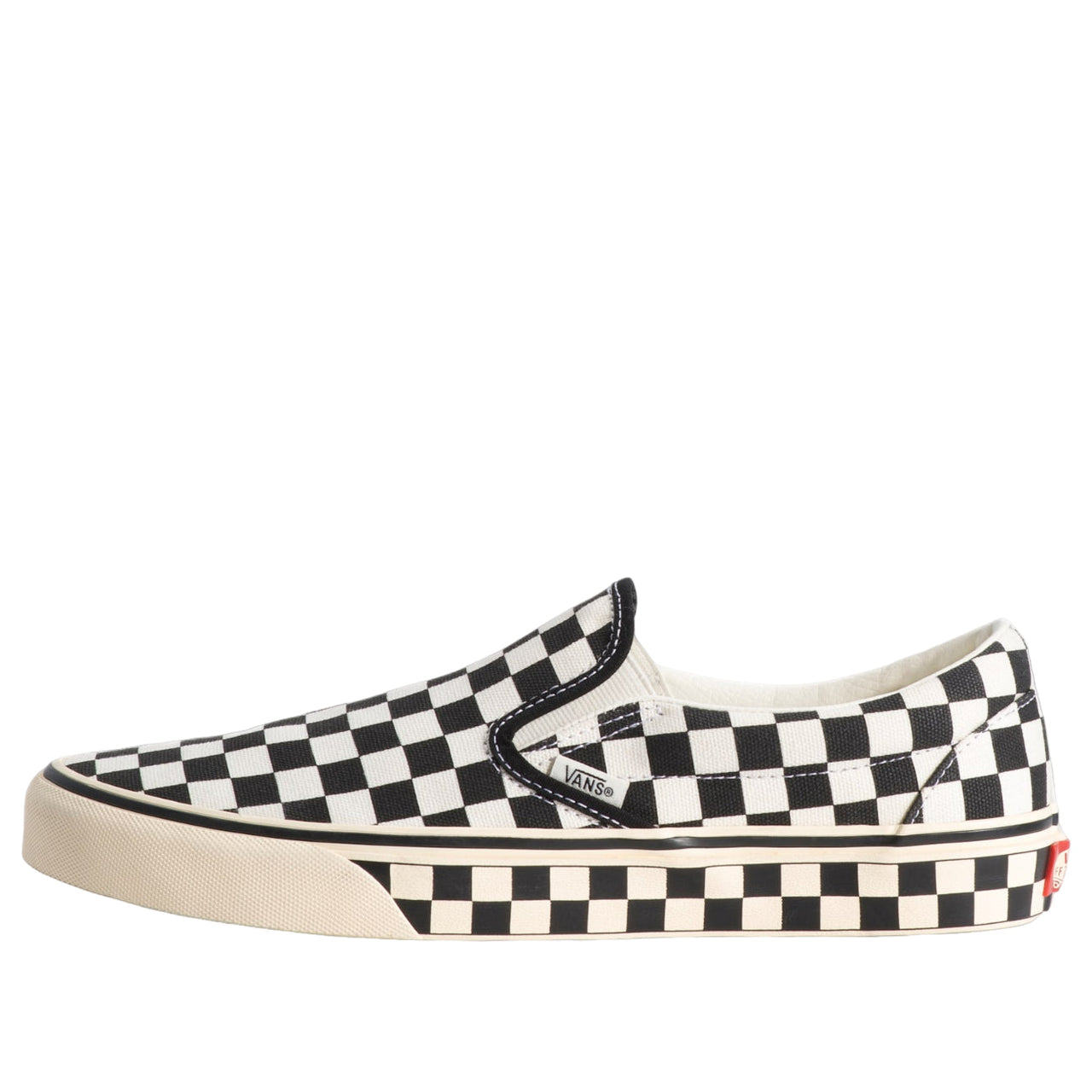 Vans Classic Slip-On Checkerboard 'Black Marshmallow White' VN000DAH1KP