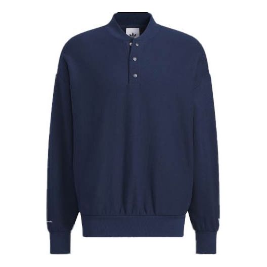 adidas Originals x Notitle Crew Sweatshirt 'Navy' IN1089
