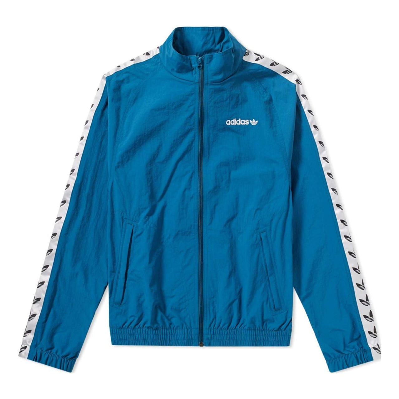 adidas Originals Vintage Track Jacket With Taped Side Stripe 'Blue' CE4827