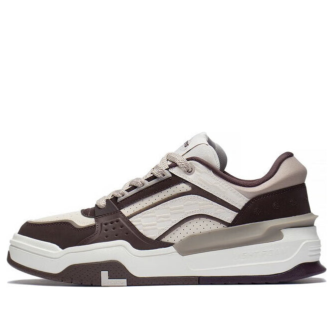 Li-Ning AG Skate Shoes 'White Brown' AGCS245-4