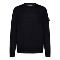 STONE ISLAND Wool Crewneck Sweater 'Black' 7915510C4-A0029