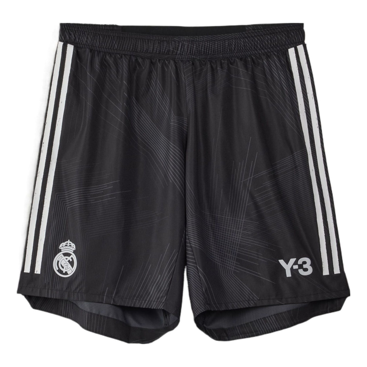 adidas x Y-3 Crossover real Madrid Stripe Logo Breathable Sports Training Shorts Black HI3979