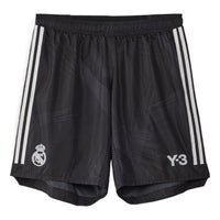 adidas x Y-3 Crossover real Madrid Stripe Logo Breathable Sports Training Shorts Black HI3979