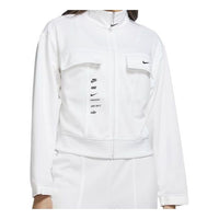(WMNS) Nike Sportswear Swoosh Jacket White CU5679-100