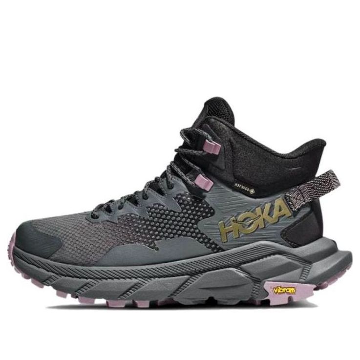 (WMNS) HOKA ONE ONE Trail Code GORE-TEX 'Black Castlerock' 1123166-BCSTL