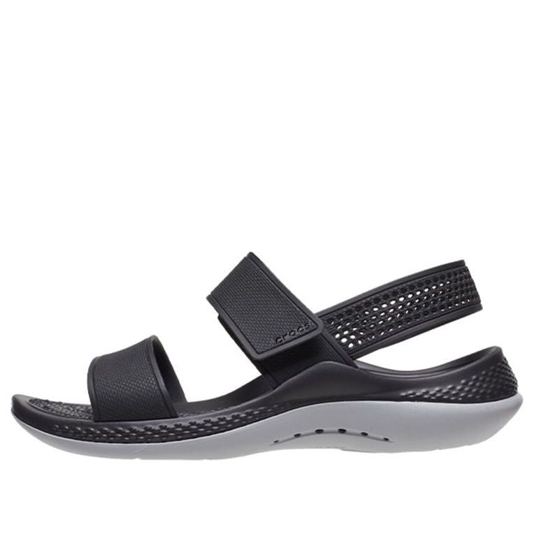(WMNS) Crocs LiteRide 360 Slingback Sandals 'Black' 206711-02G