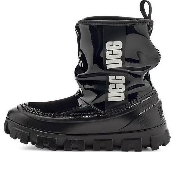 (GS) UGG Classic Brellah Mini 'Black' 1143697-BLK
