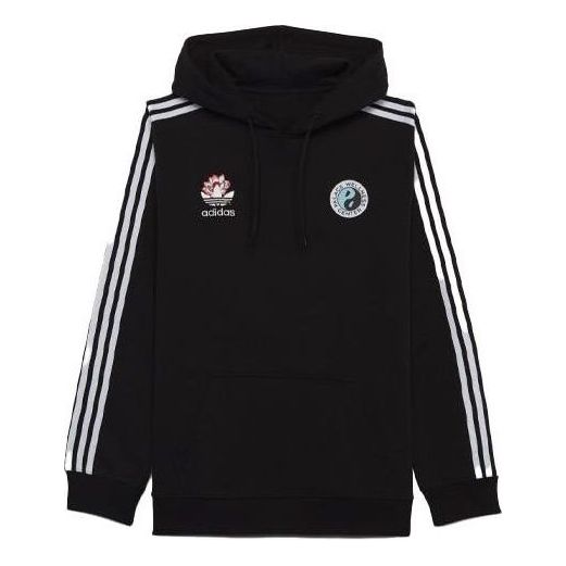 Palace X Adidas Originals Graphic Hoodie 'Black' H61816
