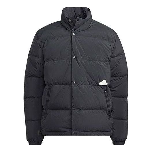 adidas Sportswear Padded Down Puffer Jacket 'Black' HG2065