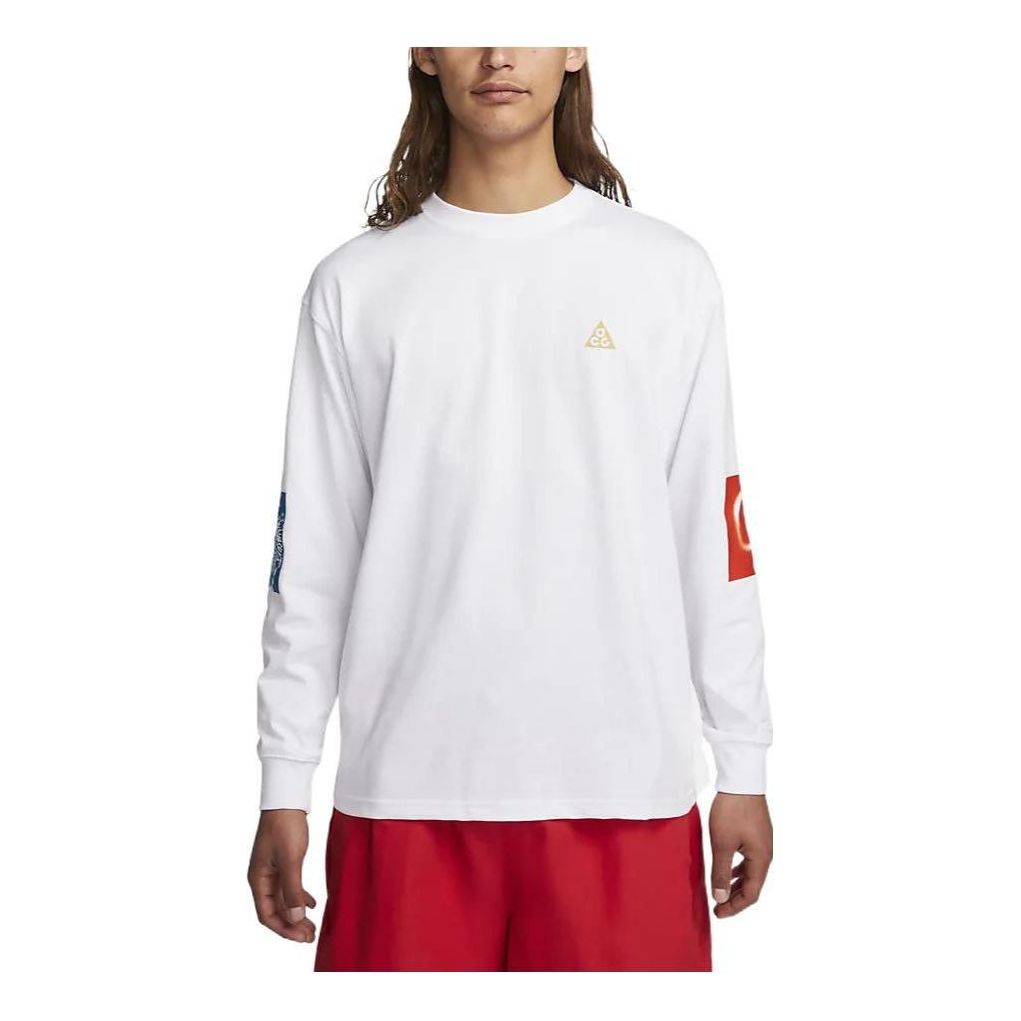 Nike ACG Long-Sleeve T-Shirt 'White' DX9452-100