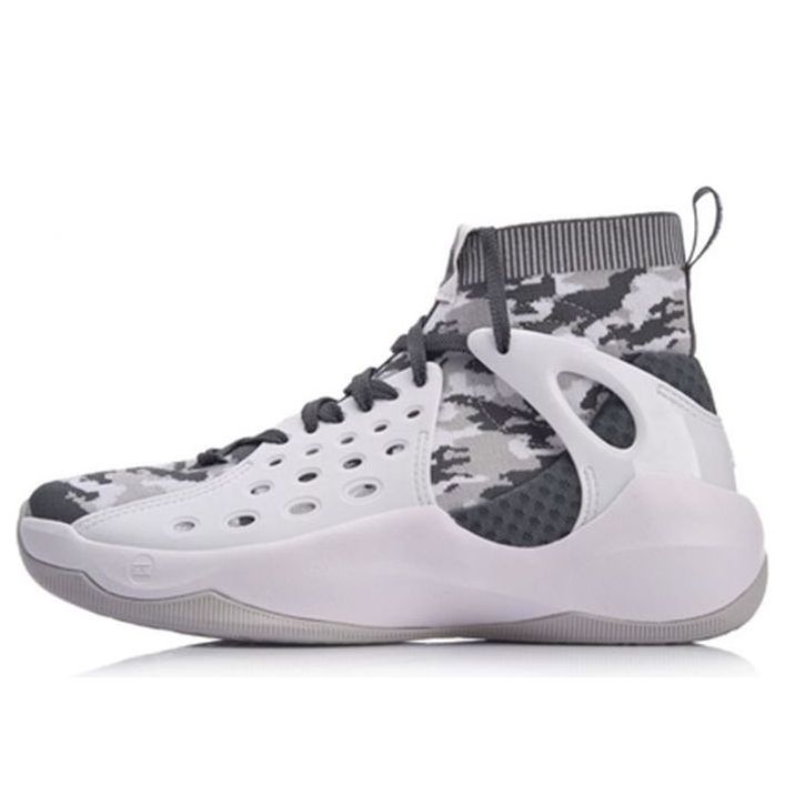 Li-Ning Sonic 6 'White Grey Camo' ABAN021-3