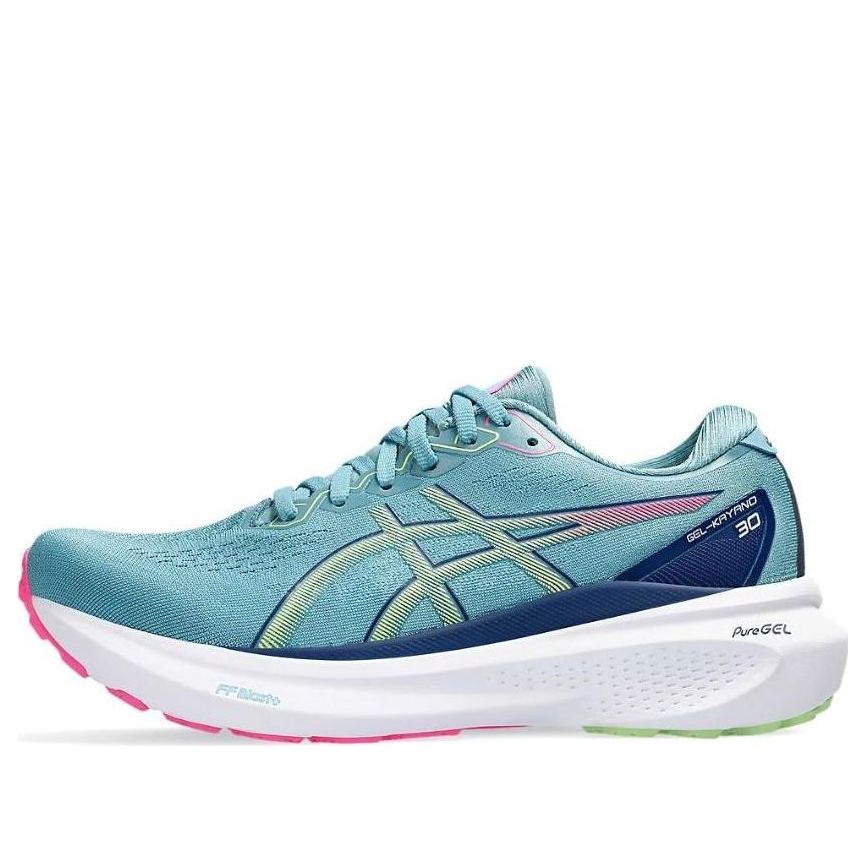 (WMNS) ASICS Gel-Kayano 30 'Gris Blue Lime Green' 1012B357-402