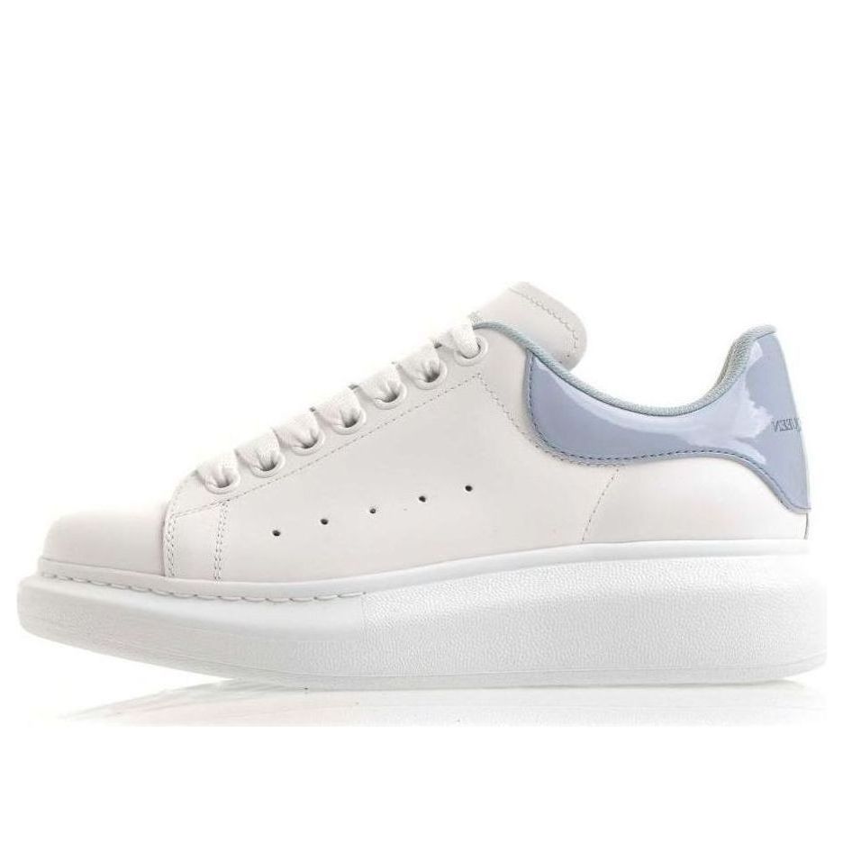 (WMNS) Alexander McQueen Larry Oversize Sneakers 'White Blue' 697101WIBND9760