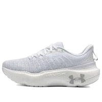 (WMNS) Under Armour Infinite Elite Running Shoes 'White Grey' 3027199-100