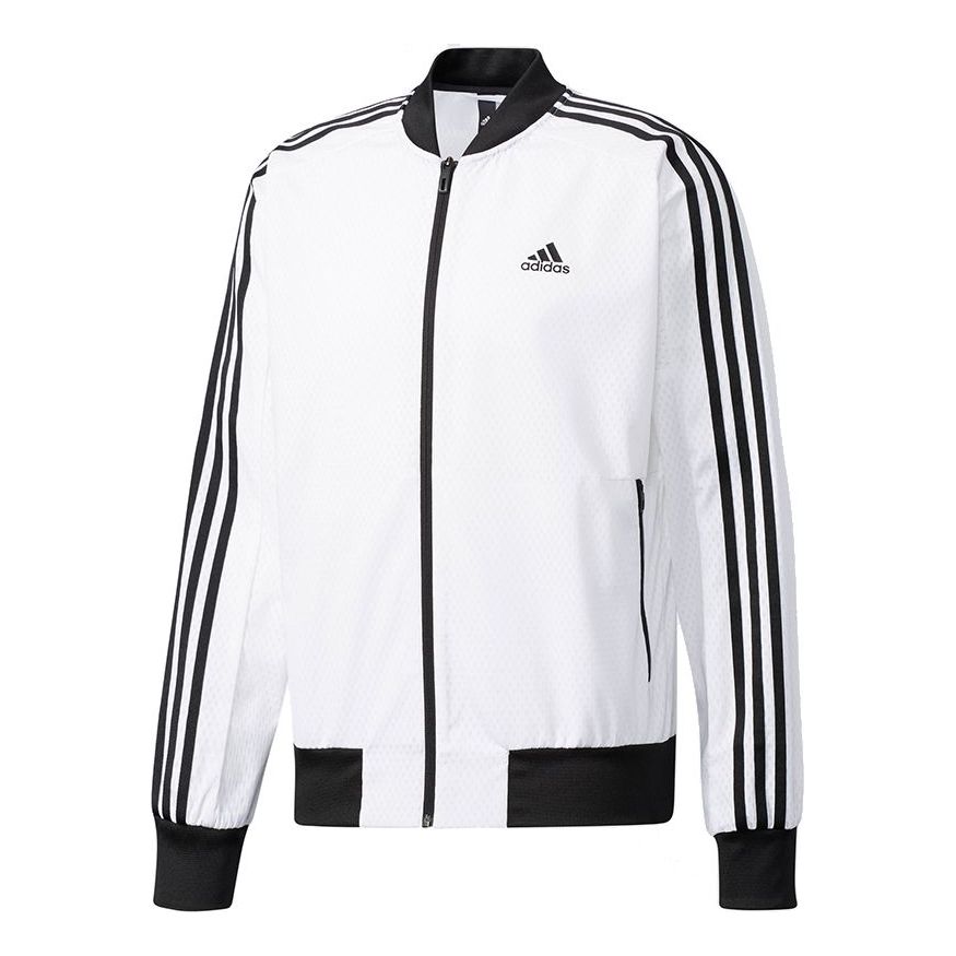 adidas Wb Enhanced Casual Sports Woven Jacket White BK5536