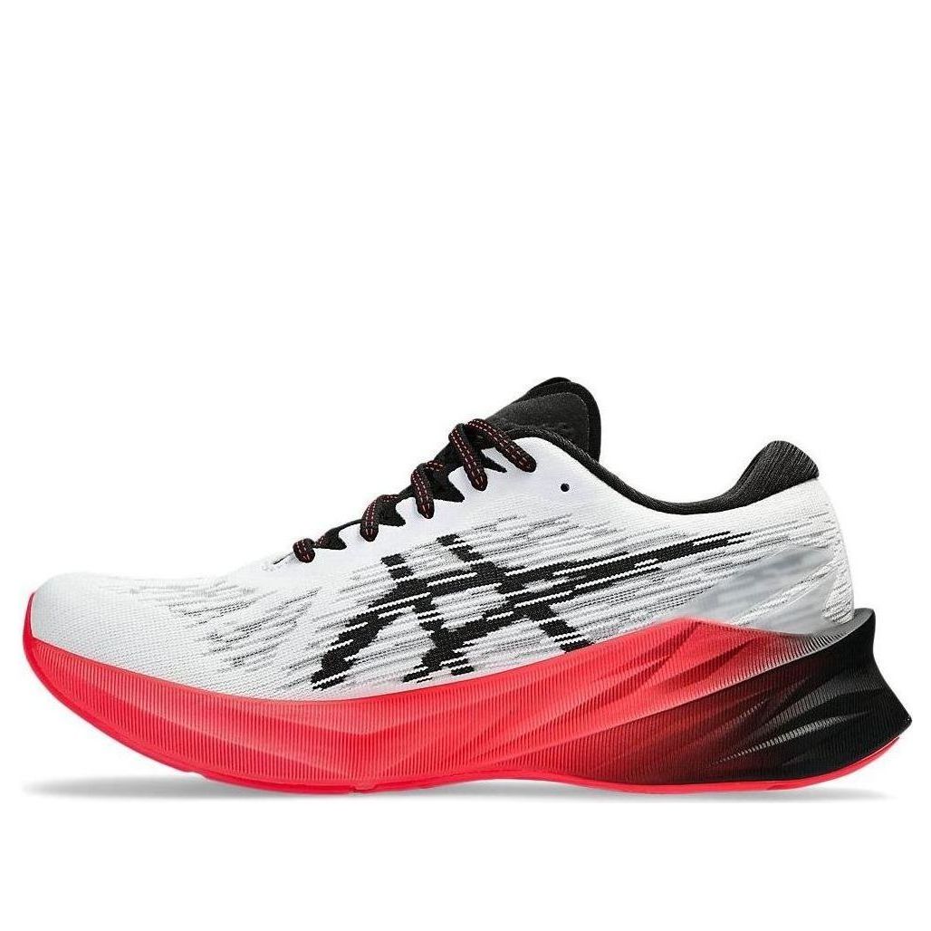 ASICS Novablast 3 Wide 'White Black Electric Red' 1011B459-104