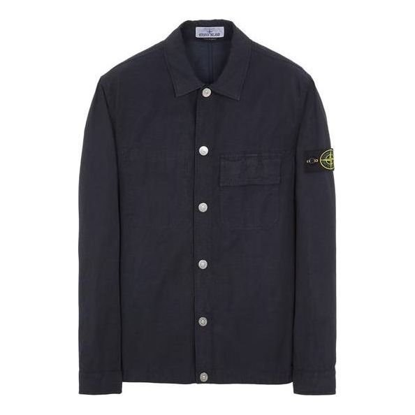 STONE ISLAND Button Down Shirt 'Black' 781511729-V0020