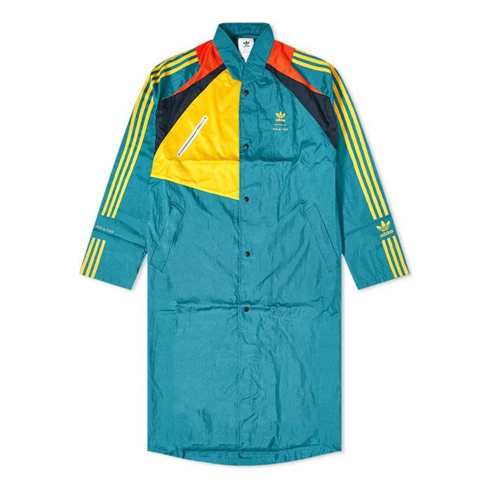 adidas originals x BED J.W. FORD Men's Long Coat Green FS3758