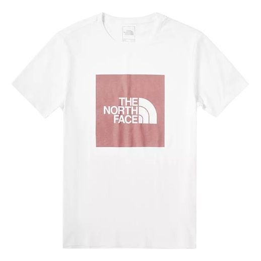 THE NORTH FACE Unisex Flash Dry Box Logo Tee White 499K-QR4