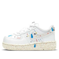 (TD) Nike Force 1 LV8 3 'Paint Splatter - White' DJ2600-100