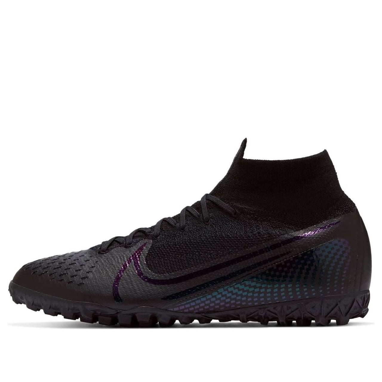 Nike Mercurial Superfly 7 Elite TF 'Black Silver' AT7981-010