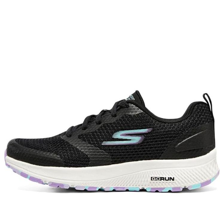 (WMNS) Skechers Go Run Consistent 'Black Lavender' 128292-BKLV