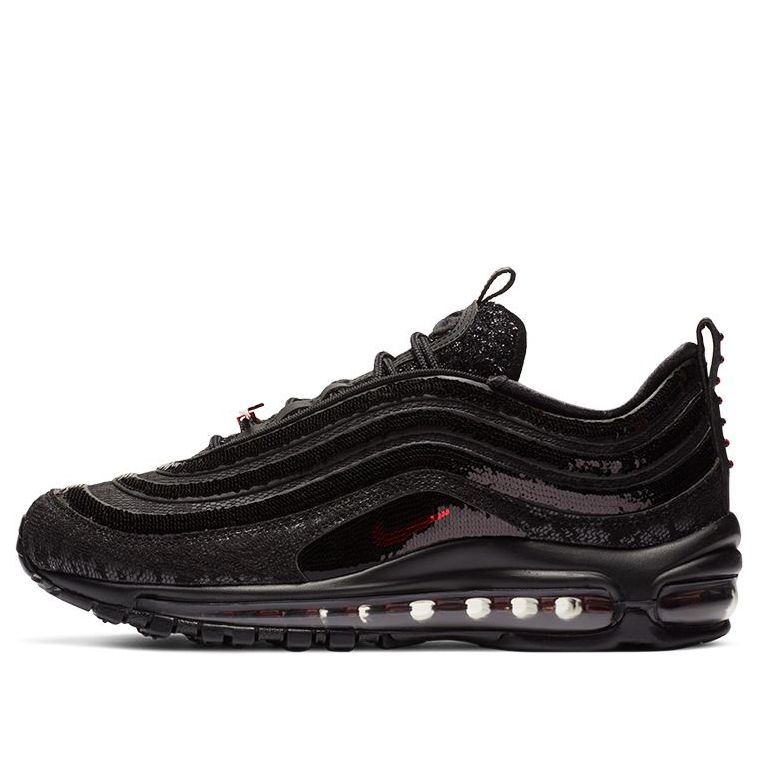 (WMNS) Nike Air Max 97 'Black Sequin Black Red' DC1709-060