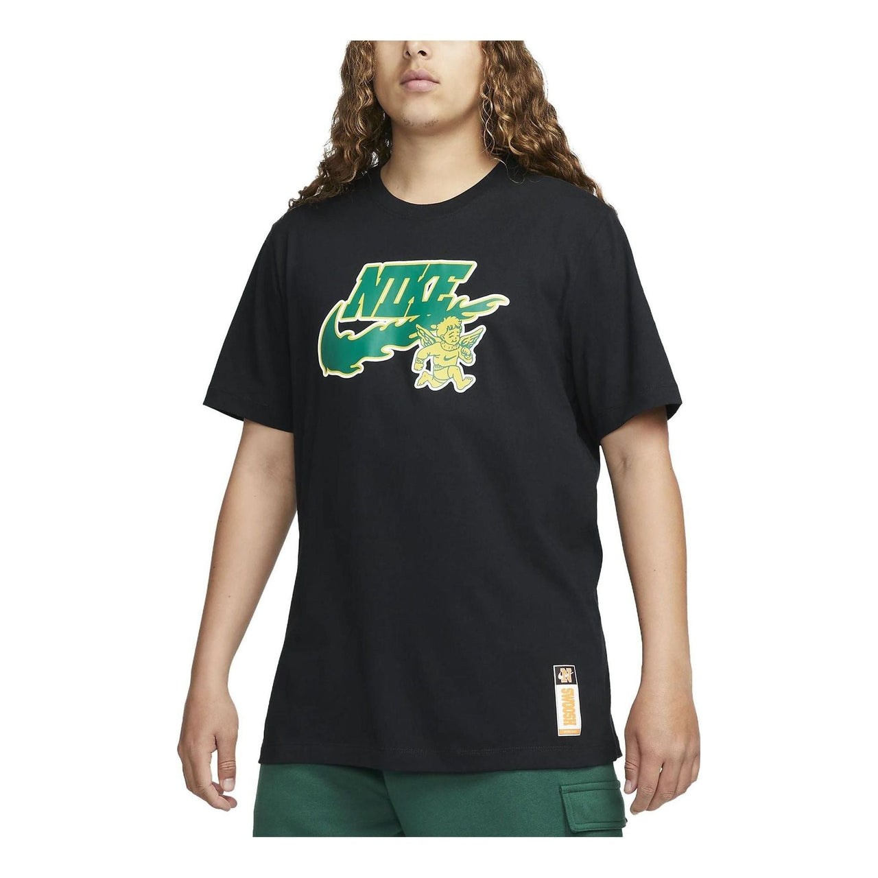 Nike Sportswear Logo T-Shirt 'Black' FD1315-010