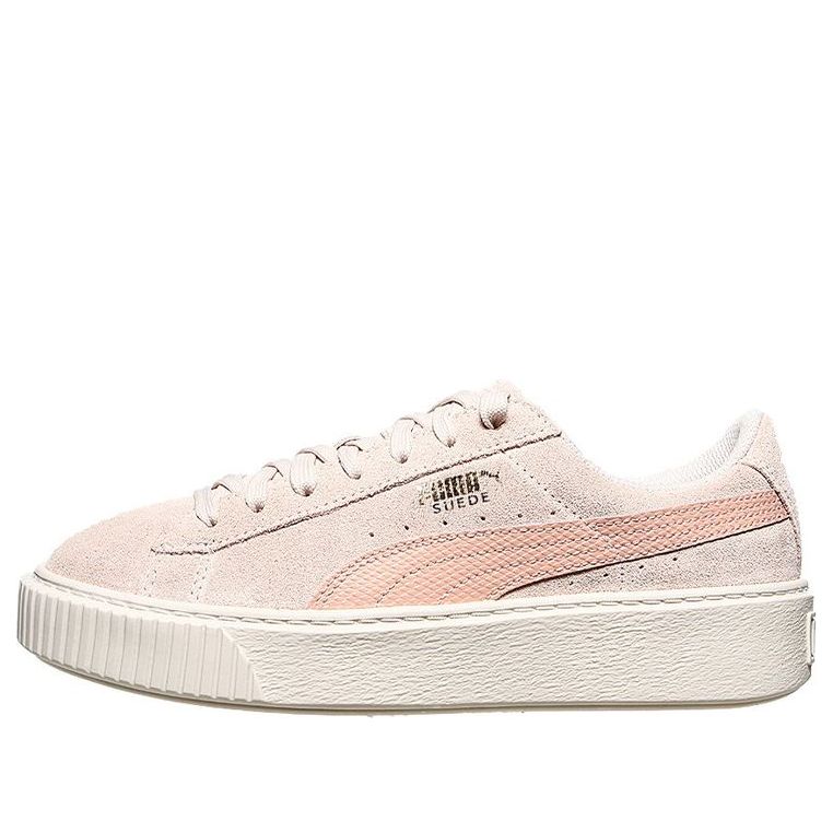 (WMNS) PUMA Suede Platform Snake Rihanna For Pink 363906-06