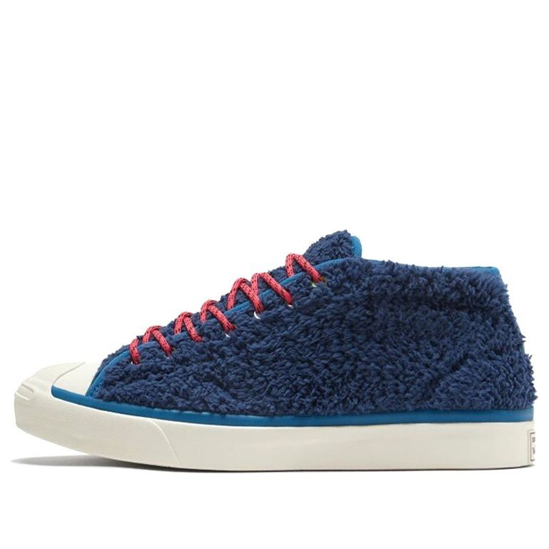 Converse Jack Purcell Mid 'Retro Sherpa - Navy Lemon' 169790C