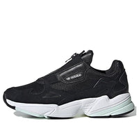 (WMNS) adidas Falcon Zip W 'Black White' EF2046