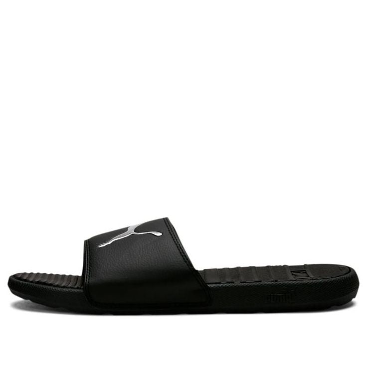 PUMA Cool Cat Sport Slippers Black/Silver 371048-01