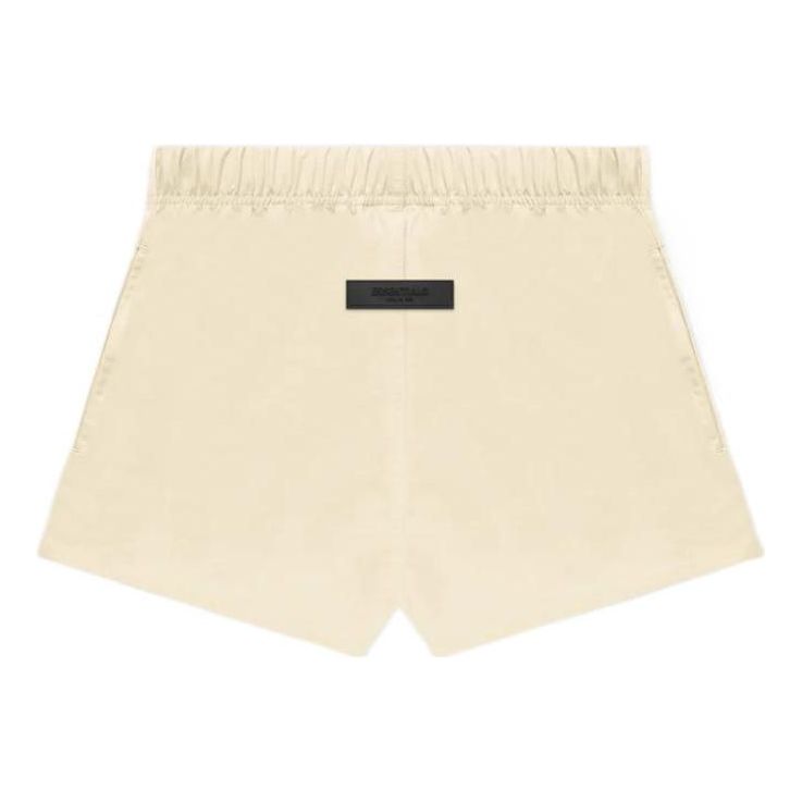 Fear of God Essentials FW22 Nylon Running Shorts 'Egg Shell' FOG-FW22-0792