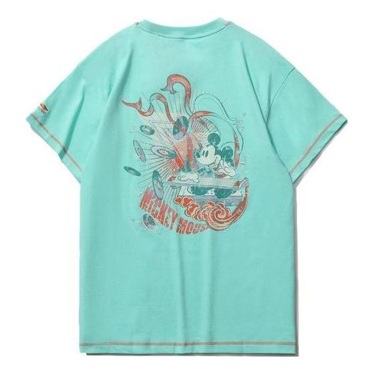 Li-Ning x Disney Sports Fashion Tee 'Aqua Blue' AHSR213-2