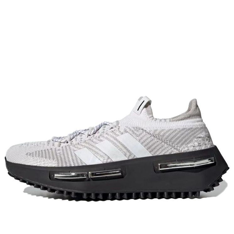 adidas Originals NMD S1 Shoes 'White Silver Metallic Black' ID0361