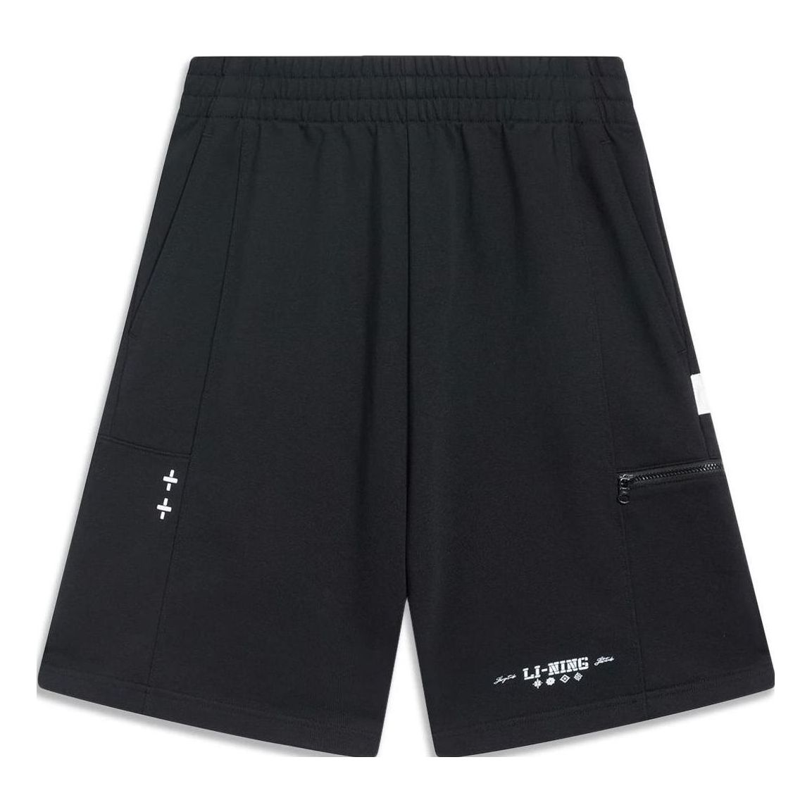 Li-Ning Chinese Culture Graphic Shorts 'Black' AKST417-2
