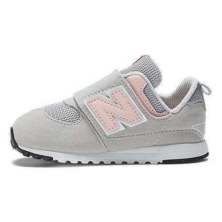 (TD) New Balance 574 New-B Hook & Loop 'Rain Cloud Pink Haze' NW574PK