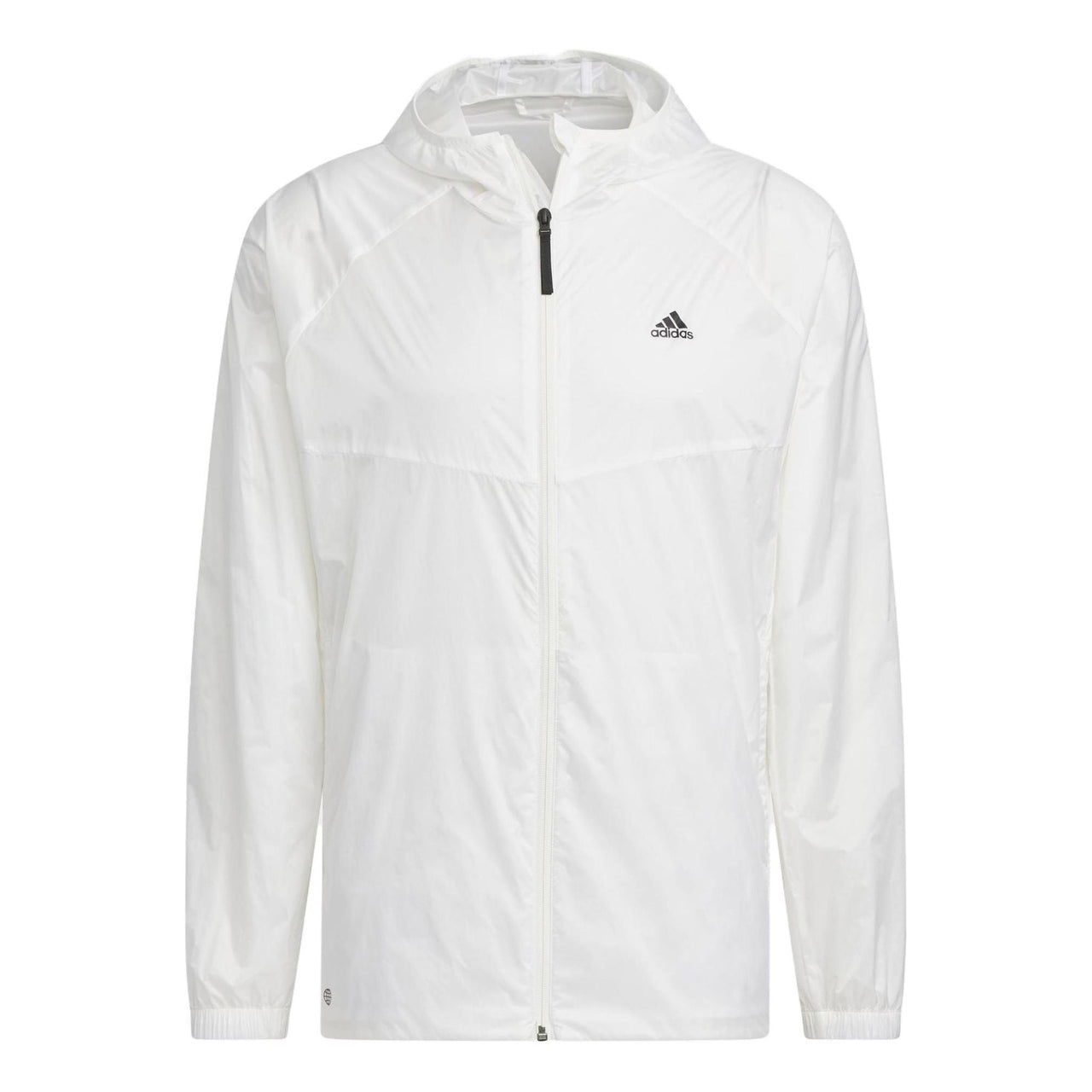 adidas Hooded Windbreaker Jacket 'White' IA1784