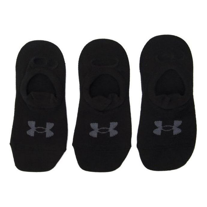 Under Armour Ultra Lo Socks 3 Pack 'Black' 1351784-002