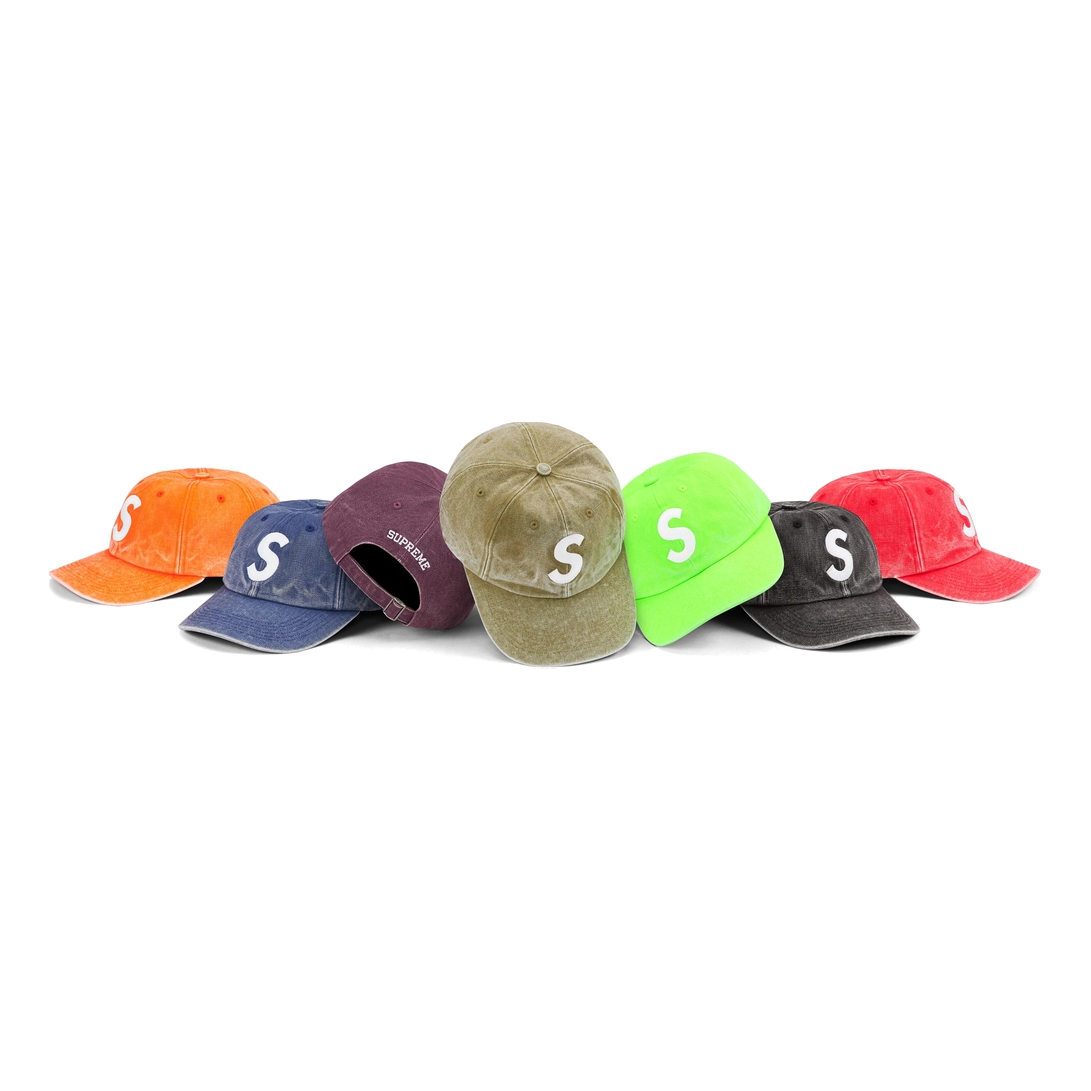 Supreme Pigment Canvas S Logo 6-Panel 'Multi-Color' SUP-SS23-2266
