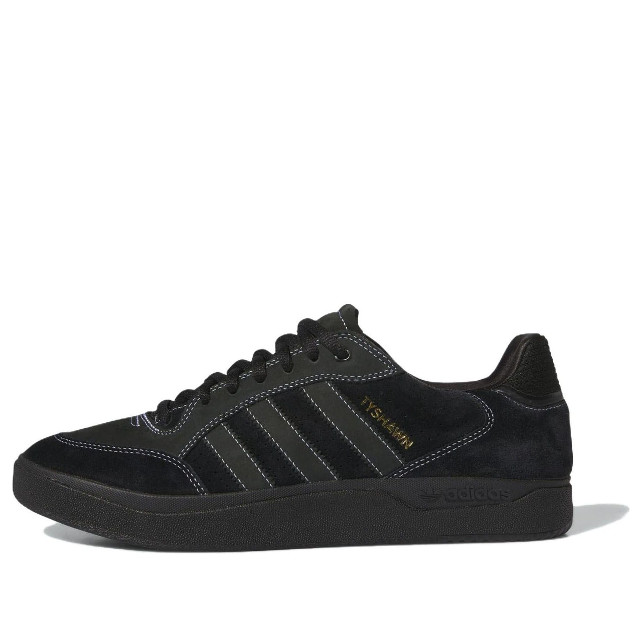 adidas Tyshawn Low 'Black White Gold Metallic' IE3130