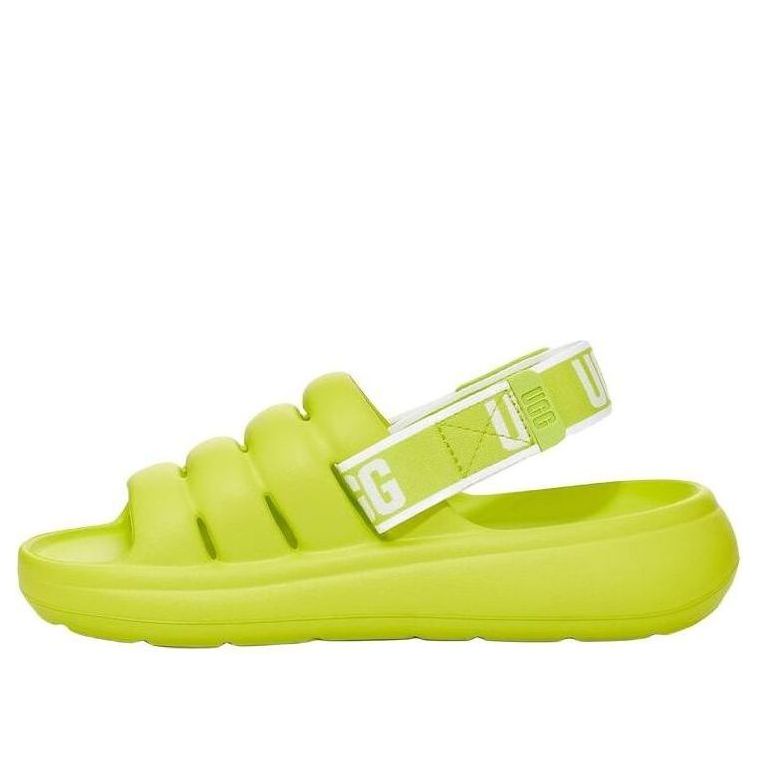 (WMNS) UGG Sport Yeah 'Neon Green' 1126811-KLM