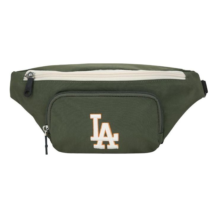 حقيبة خصر بشعار فريق MLB Retro Los Angeles Dodgers باللون الأخضر مقاس 32BGC2011-07K